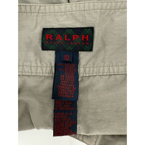 Women’s "Ralph" Ralph Lauren Authentic "Ricky" Khaki Shorts Size 10 (30" x  3") - Picture 6 of 10
